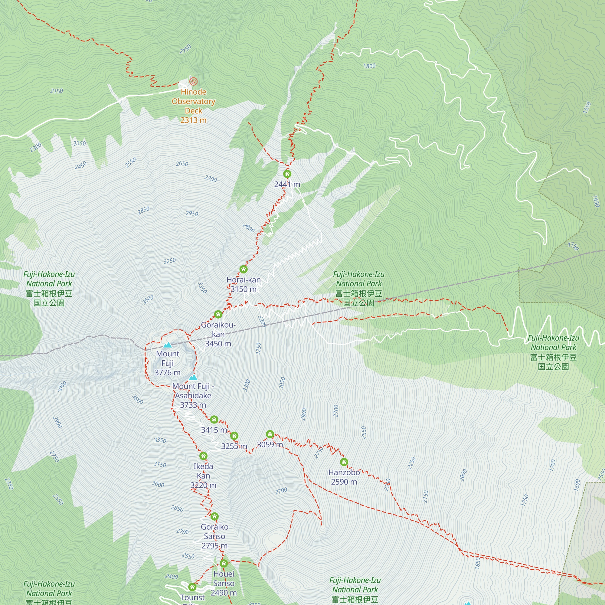 Taiyou-kan map