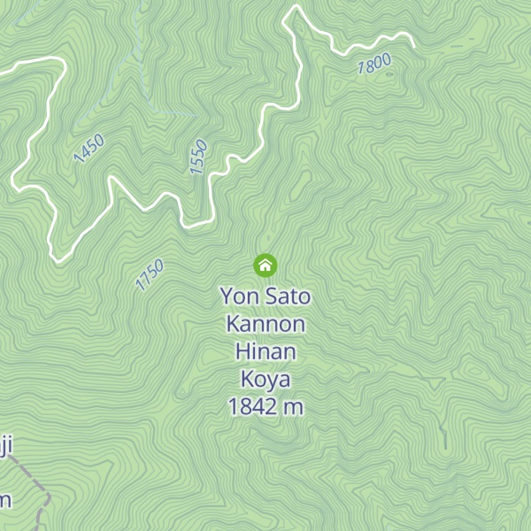 Map of Yon Sato Kannon Hinan Koya