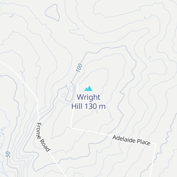 Map of Wright Hill