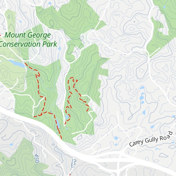 Map of Mount George