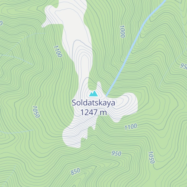 Map of Soldatskaya