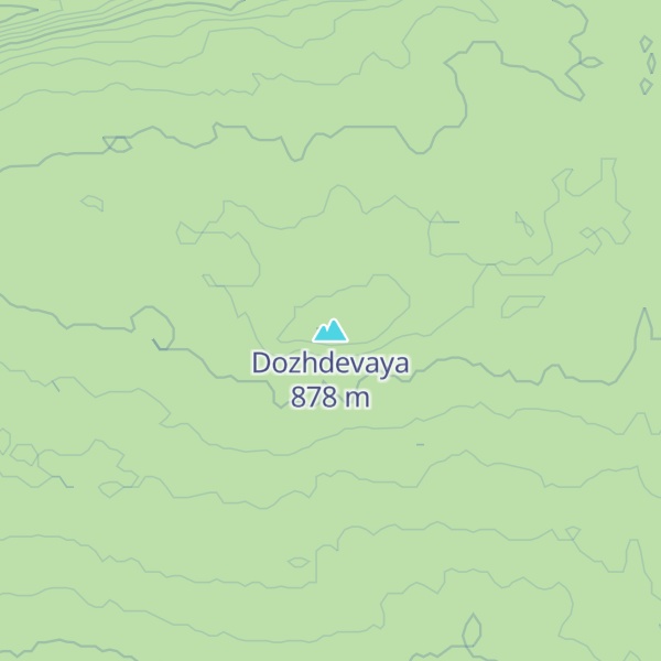 Map of Dozhdevaya