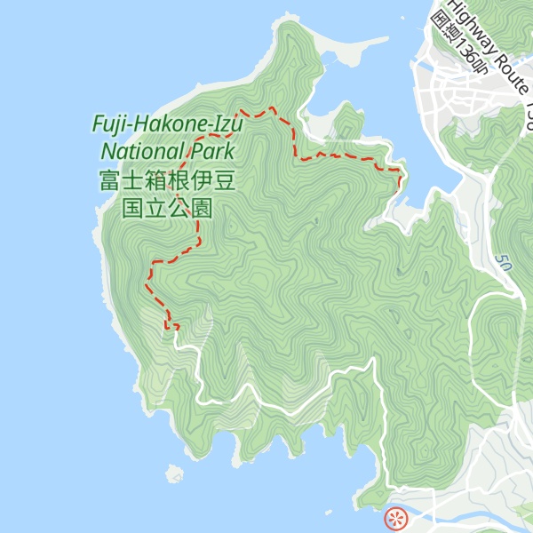 Map of Mount Imayama