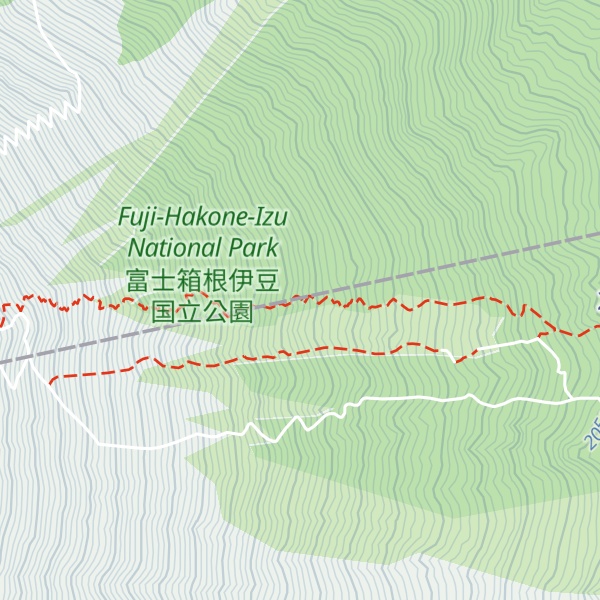 Map of Osada-sanso