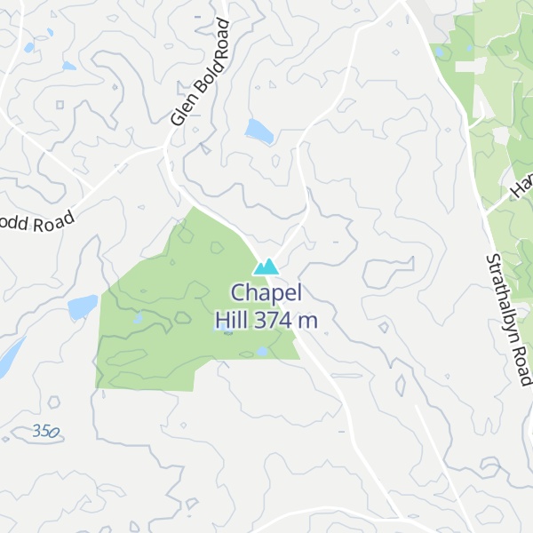 Map of Chapel Hill