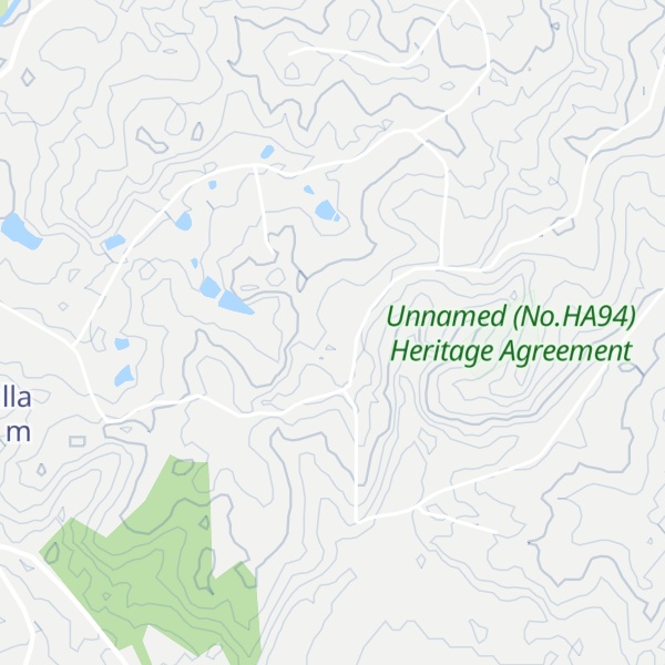 Map of Kangaroo Ridge