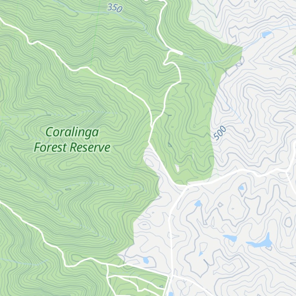 Map of Landmark Hill