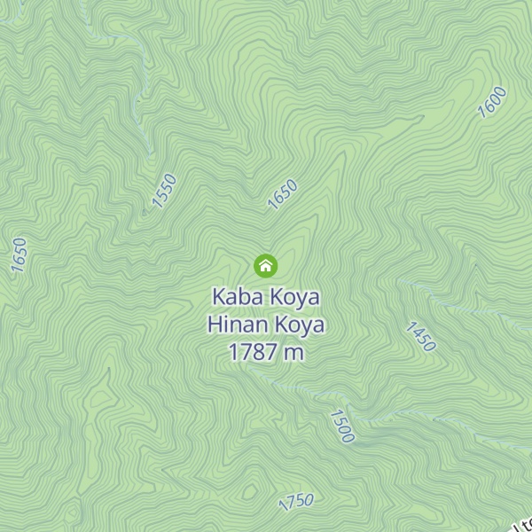 Map of Kaba Koya   Hinan Koya