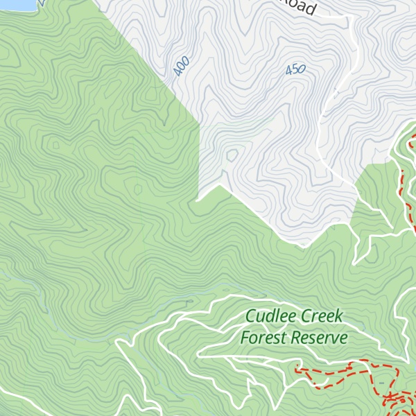 Map of Mount Misery