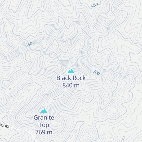 Map of Black Rock