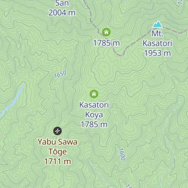 Map of Kasatori Koya