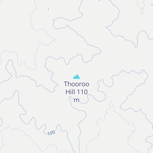 Map of Thooroo Hill