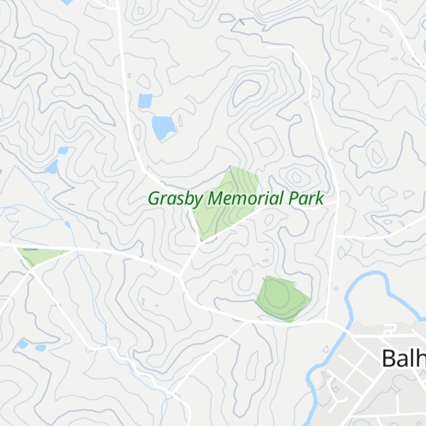 Map of Mine Hill