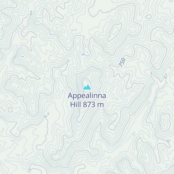 Map of Appealinna Hill