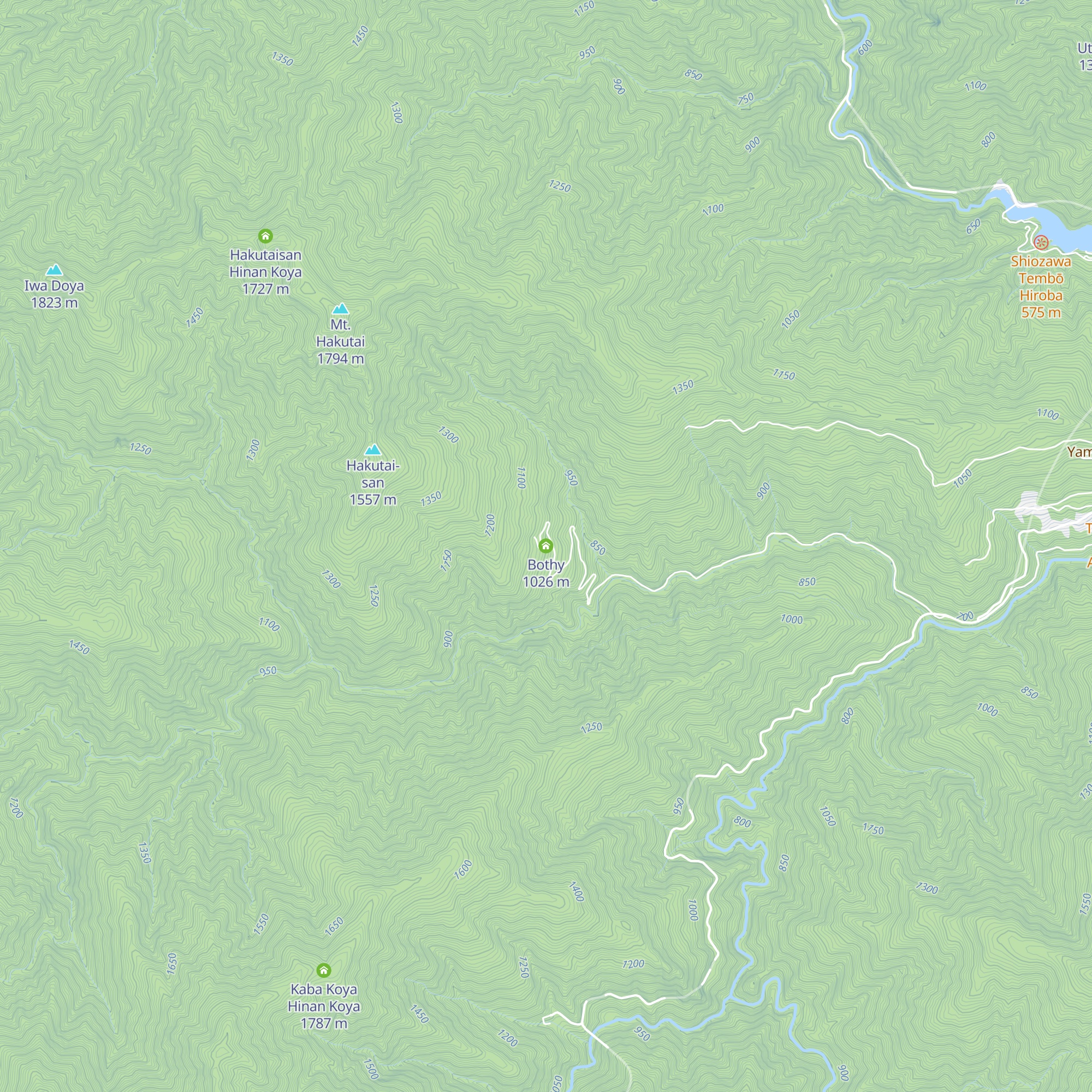 Bothy map