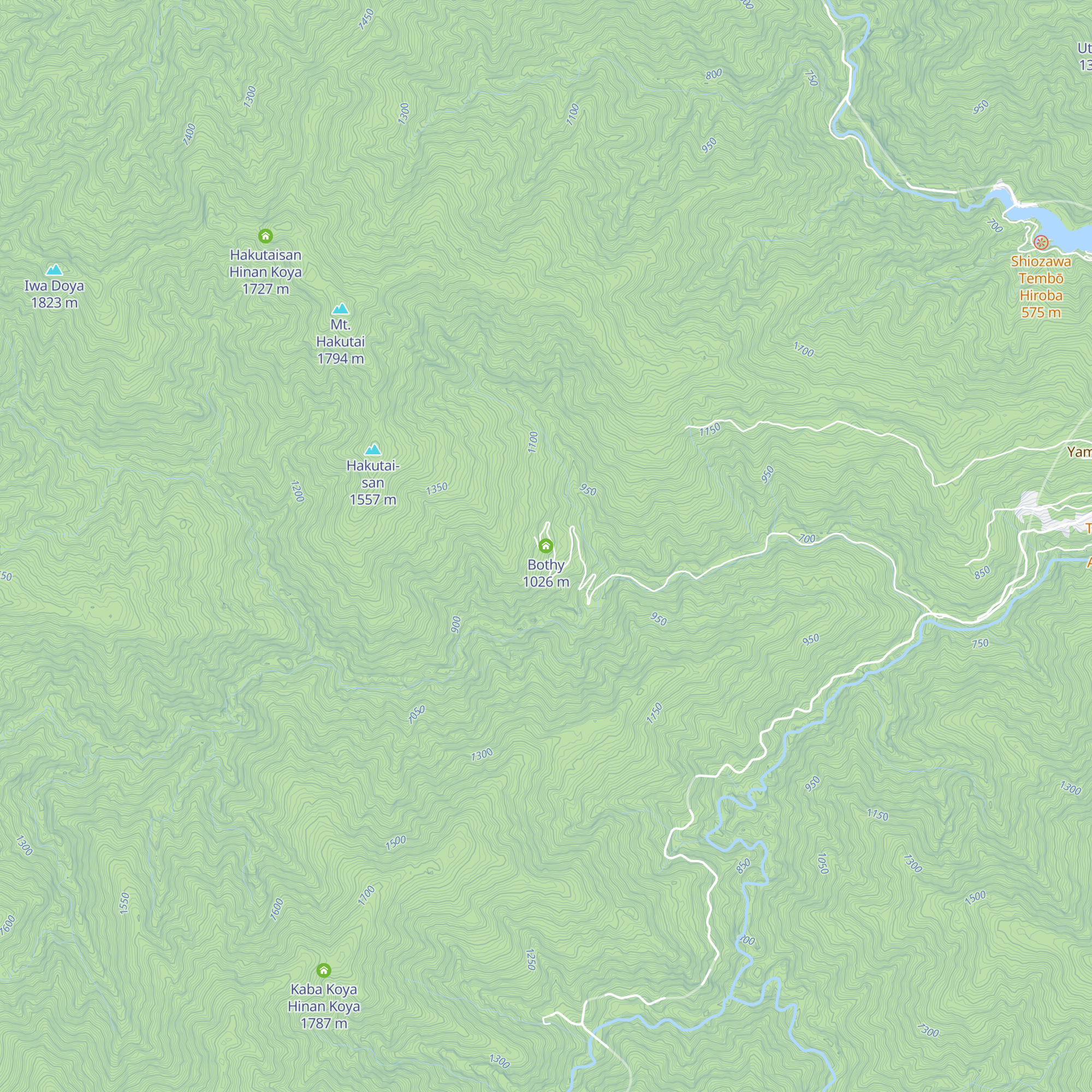Bothy map