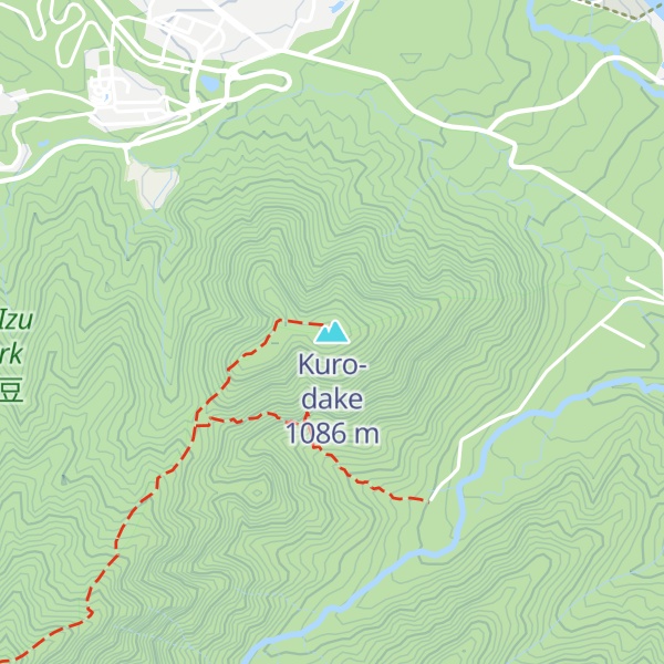 Map of Kuro-dake