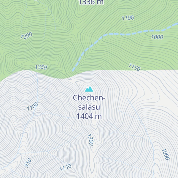 Map of Chechen-salasu