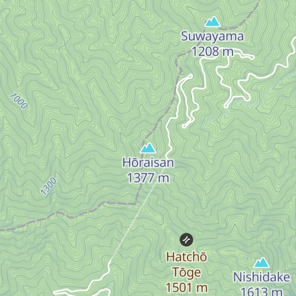 Map of Hōraisan