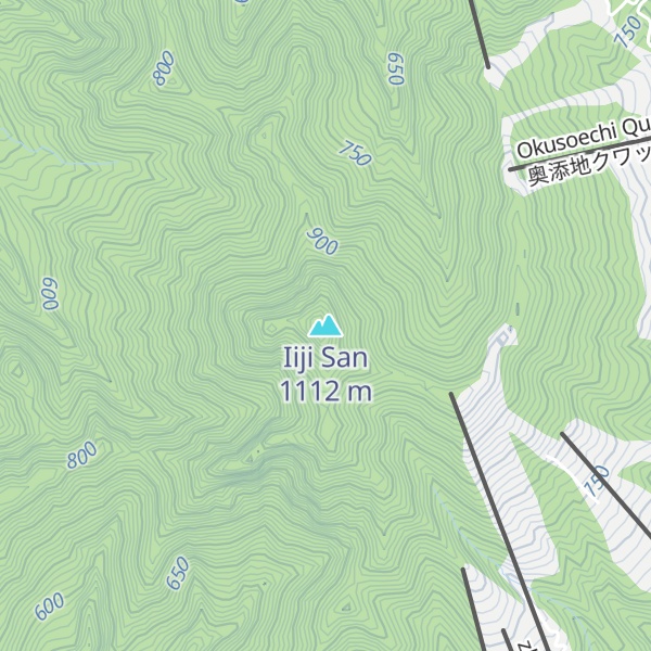Map of Iiji San
