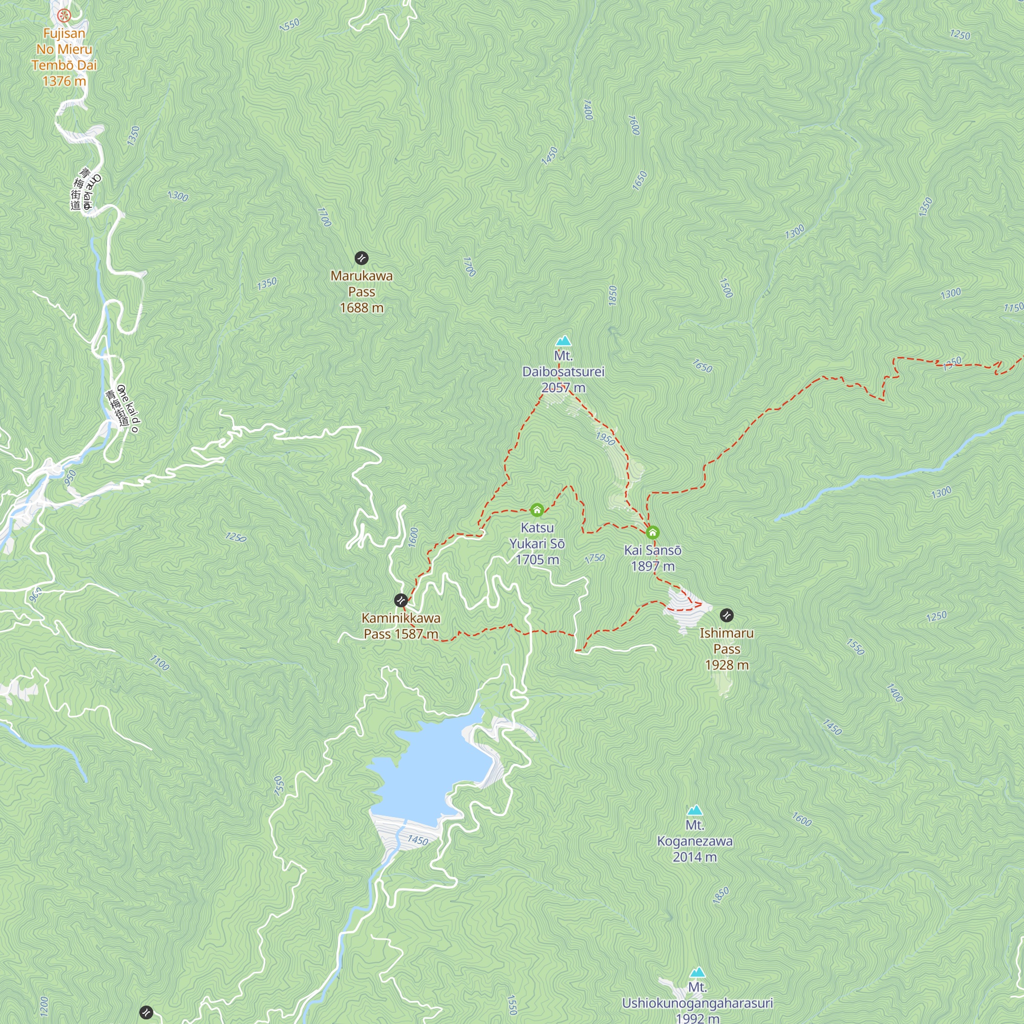 Fujimi Sansō map