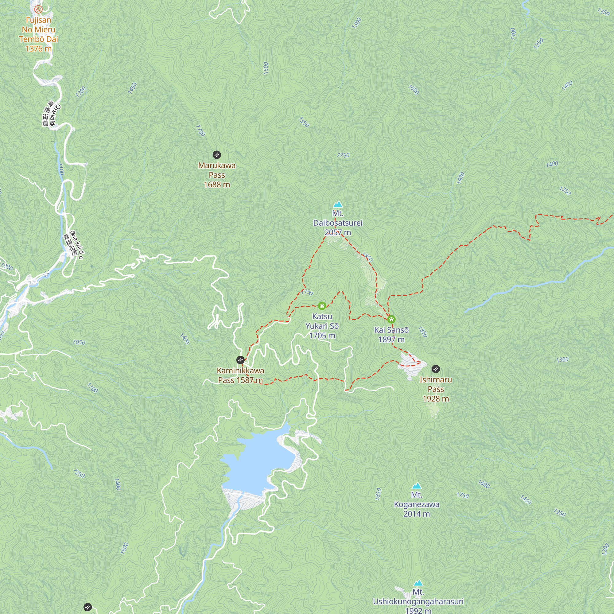 Fujimi Sansō map