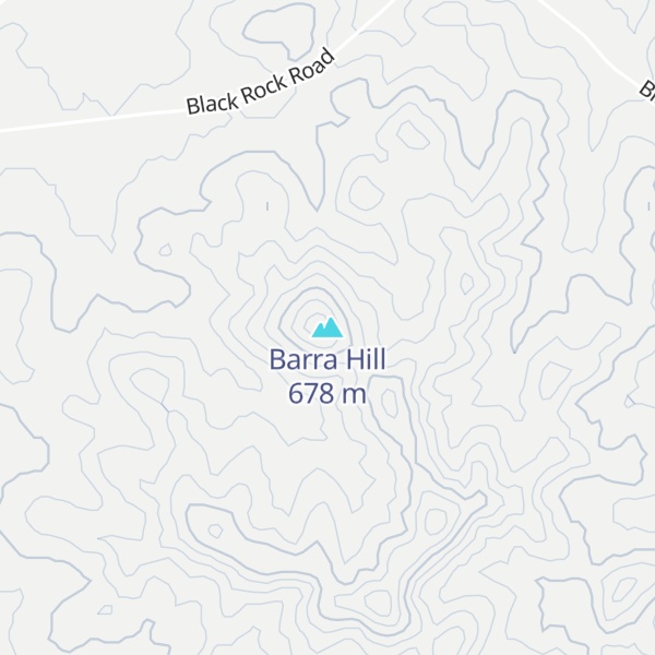 Map of Barra Hill