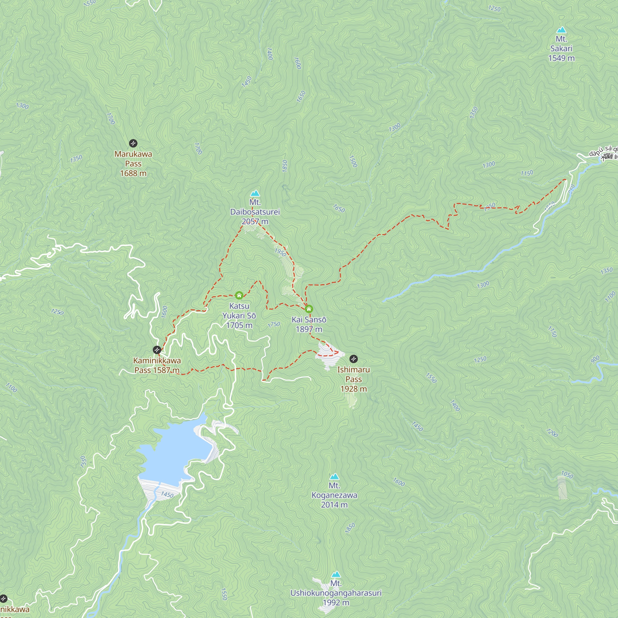 Kai Sansō map