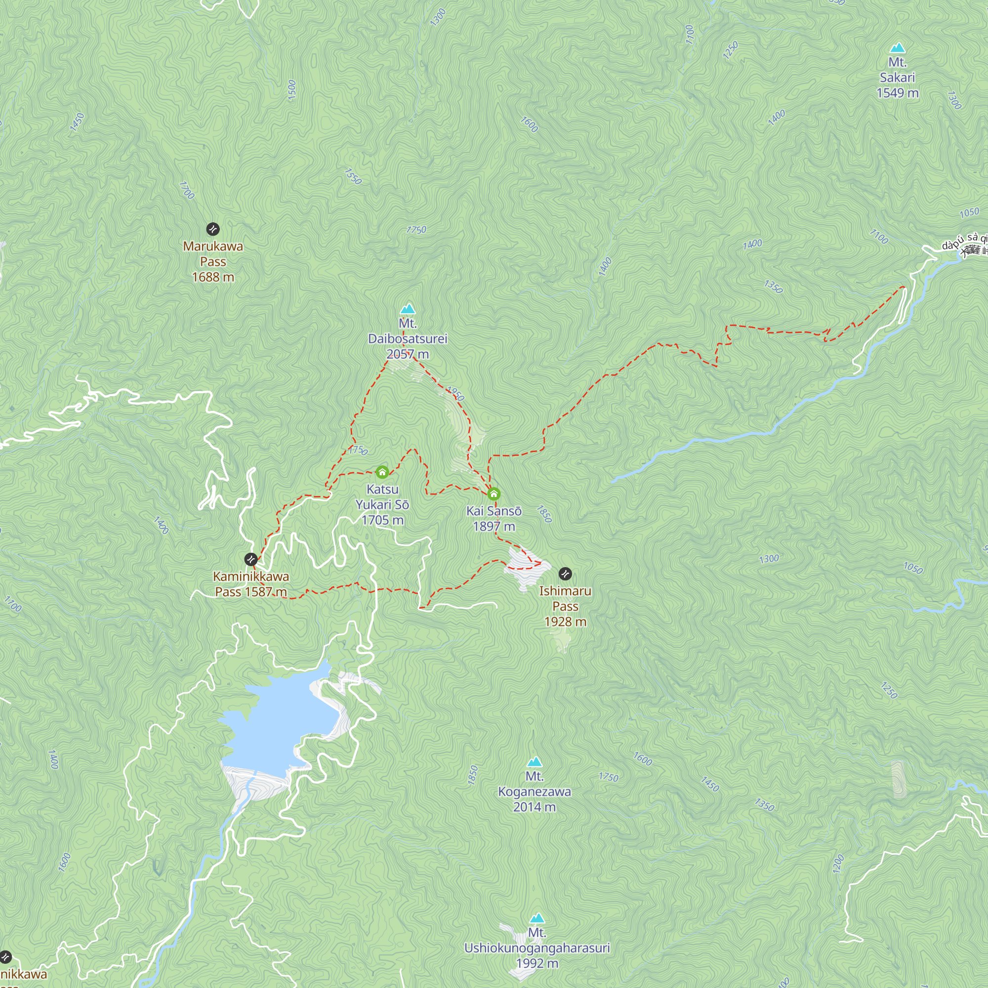 Kai Sansō map