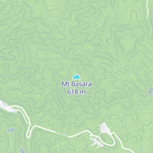 Map of Mt.Basara
