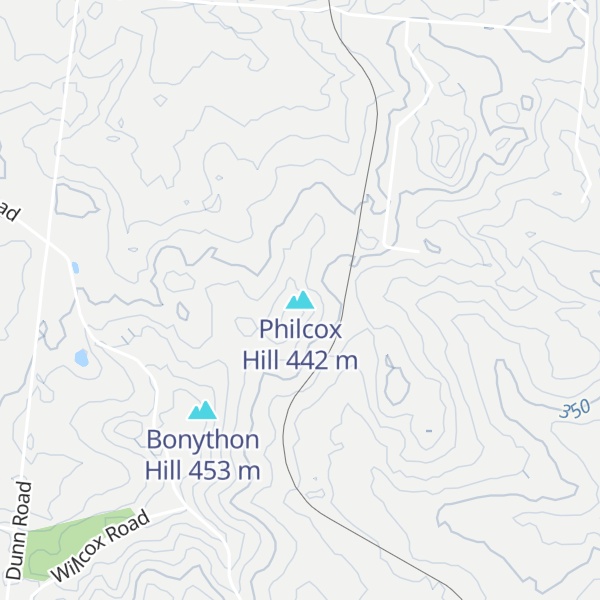 Map of Philcox Hill