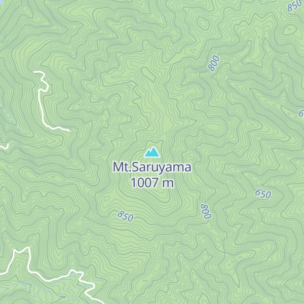 Map of Mt.Saruyama