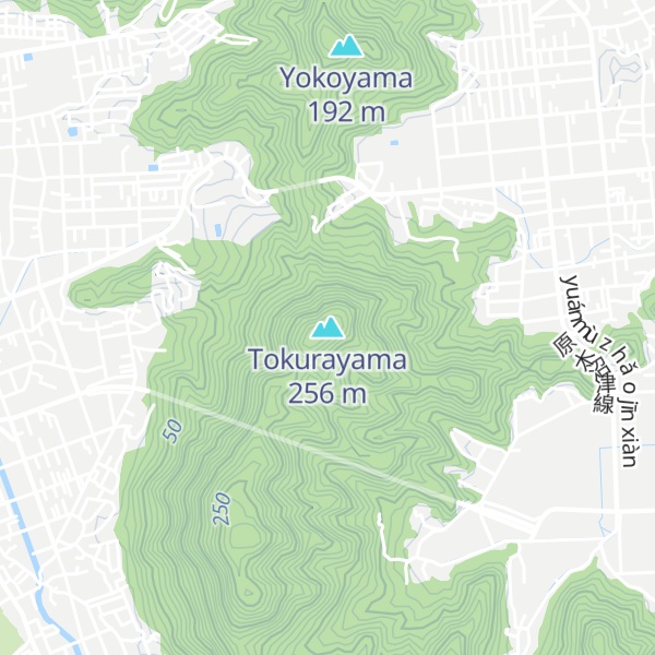 Map of Tokurayama
