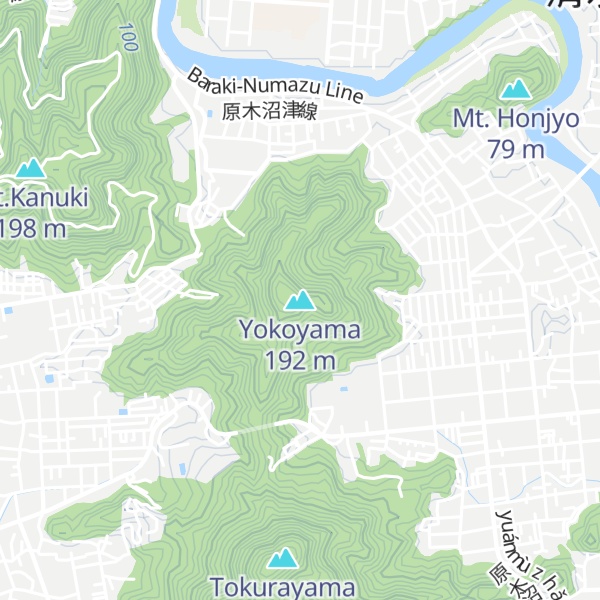 Map of Yokoyama