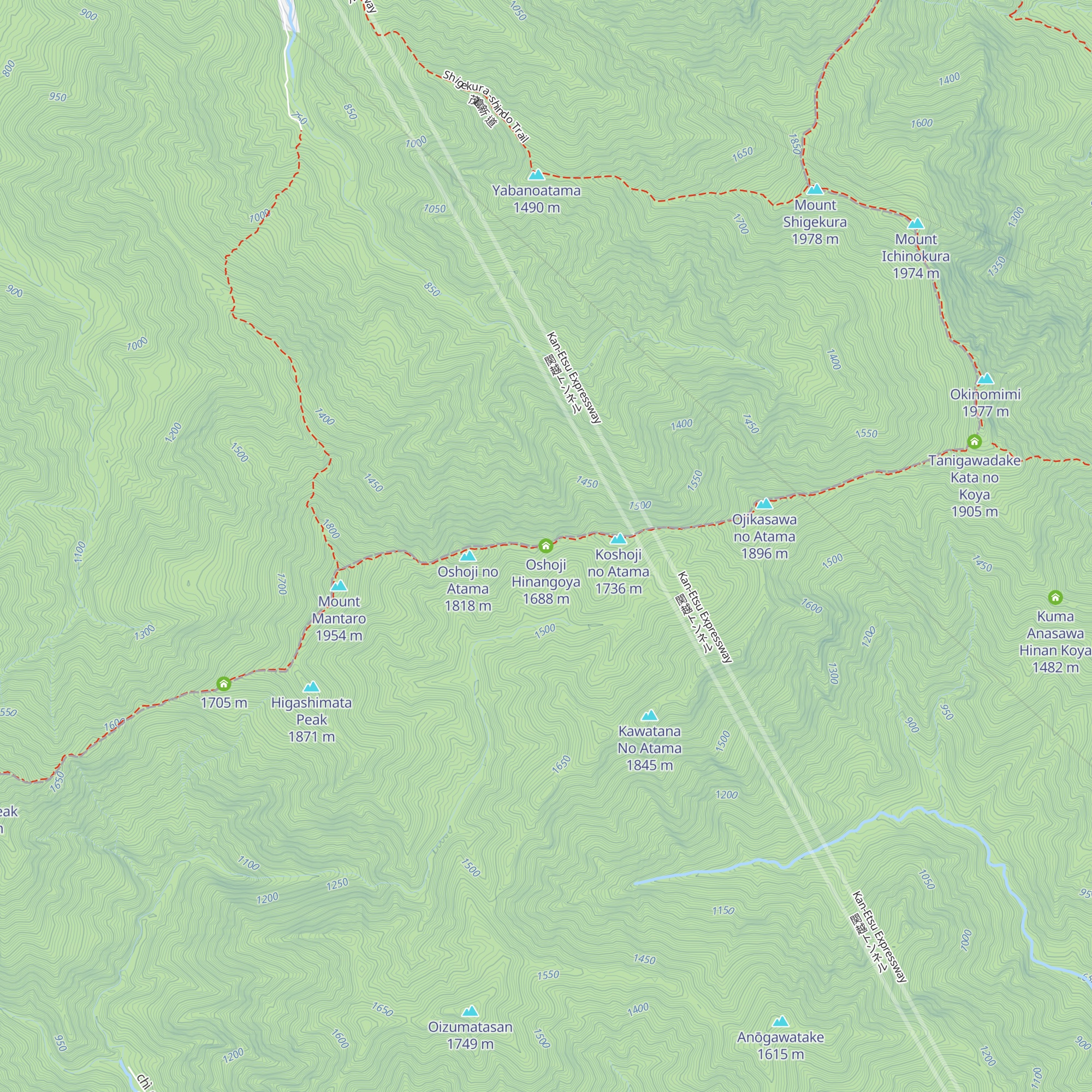 Oshoji Hinangoya map