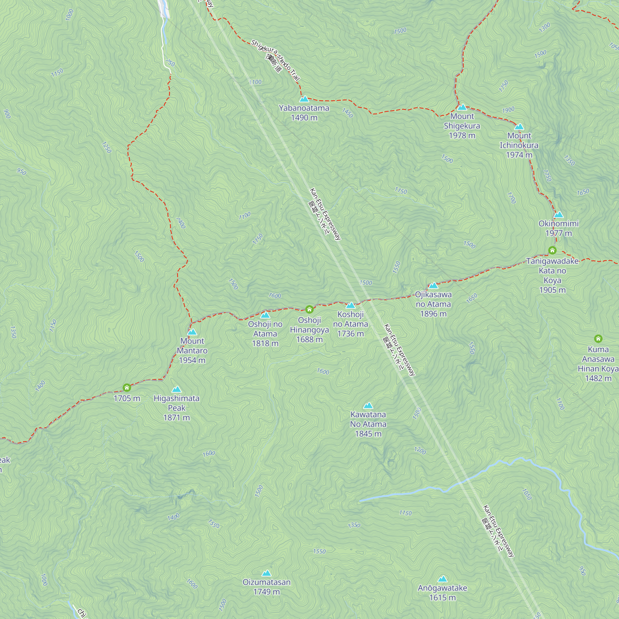 Oshoji Hinangoya map