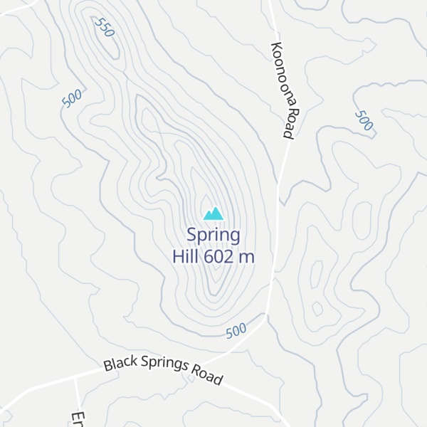 Map of Spring Hill