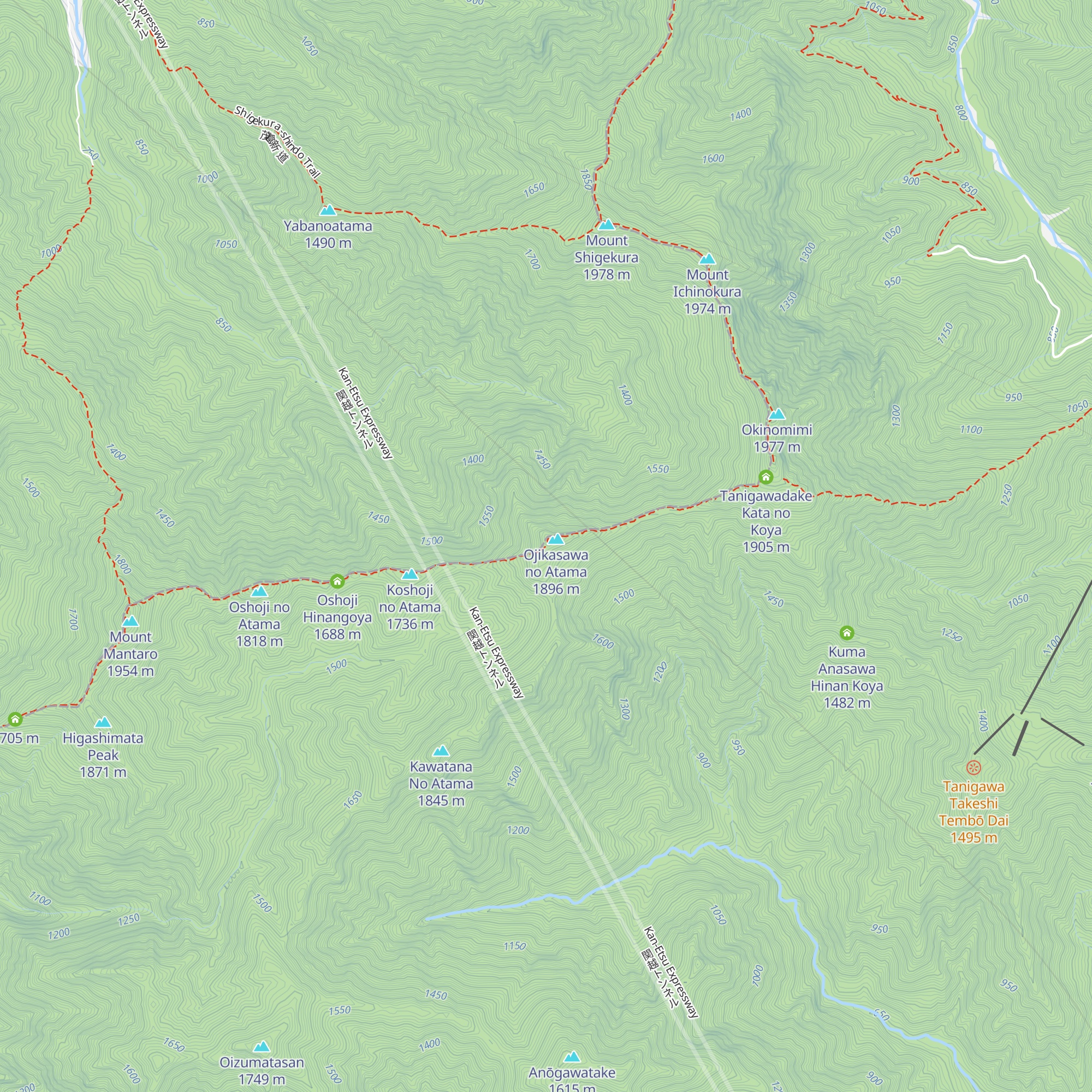 Ojika Sawa No Atama Hinan Koya map