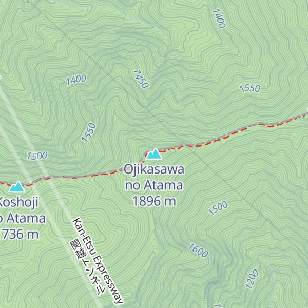 Map of Ojikasawa no Atama