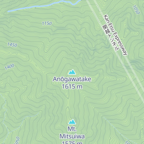 Map of Anōgawatake