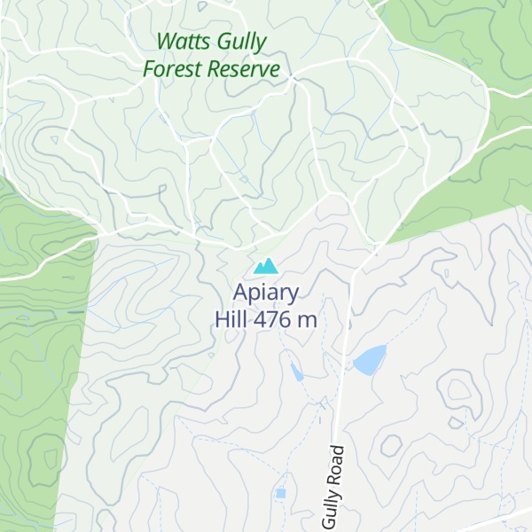 Map of Apiary Hill