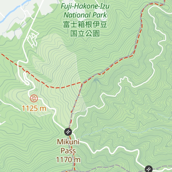 Map of Myoujin-yama