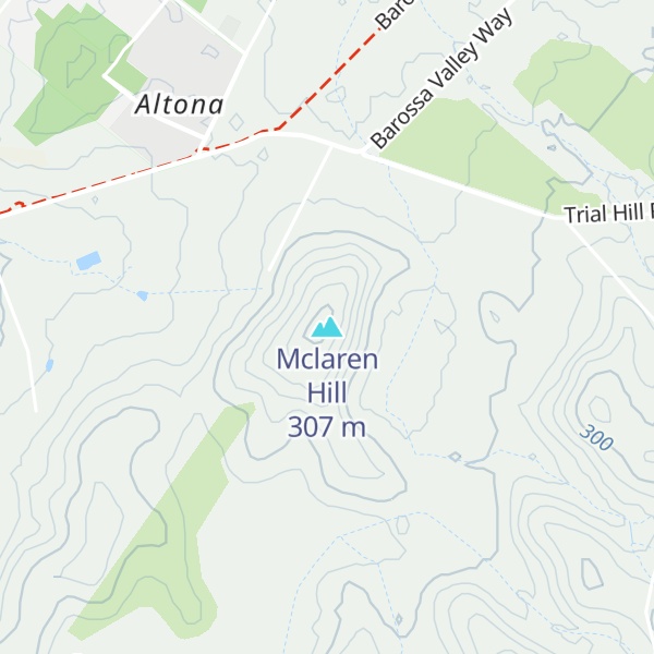 Map of Mclaren Hill