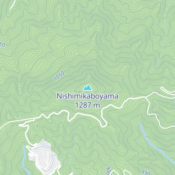 Map of Nishimikaboyama