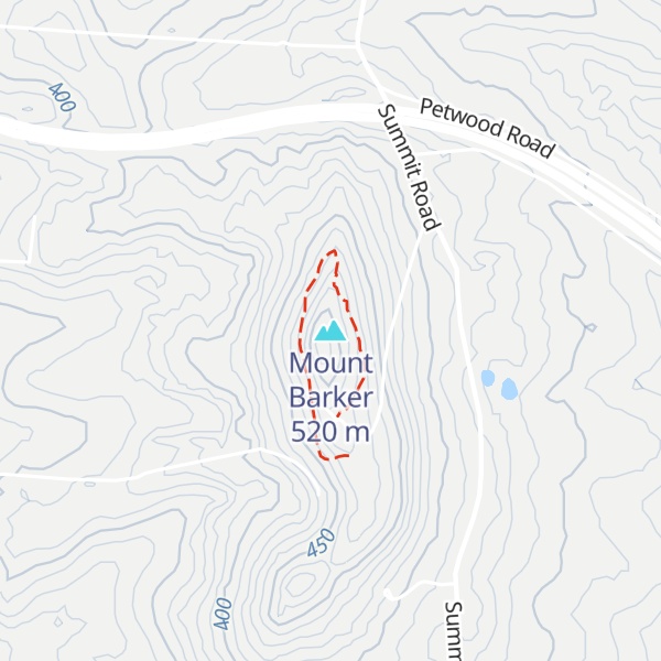 Map of Mount Barker