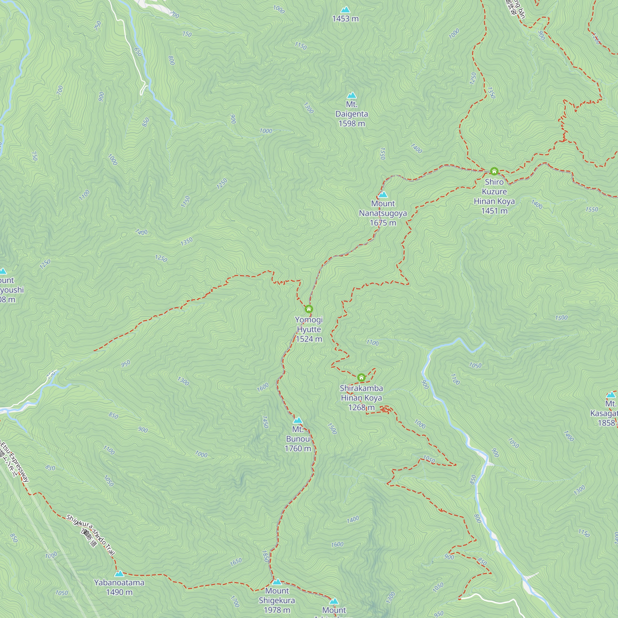 Yomogi Hyutte map