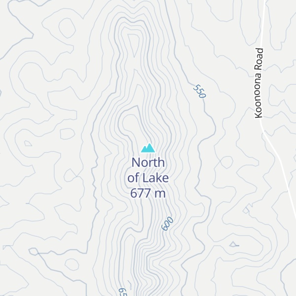 Map of North of Lake