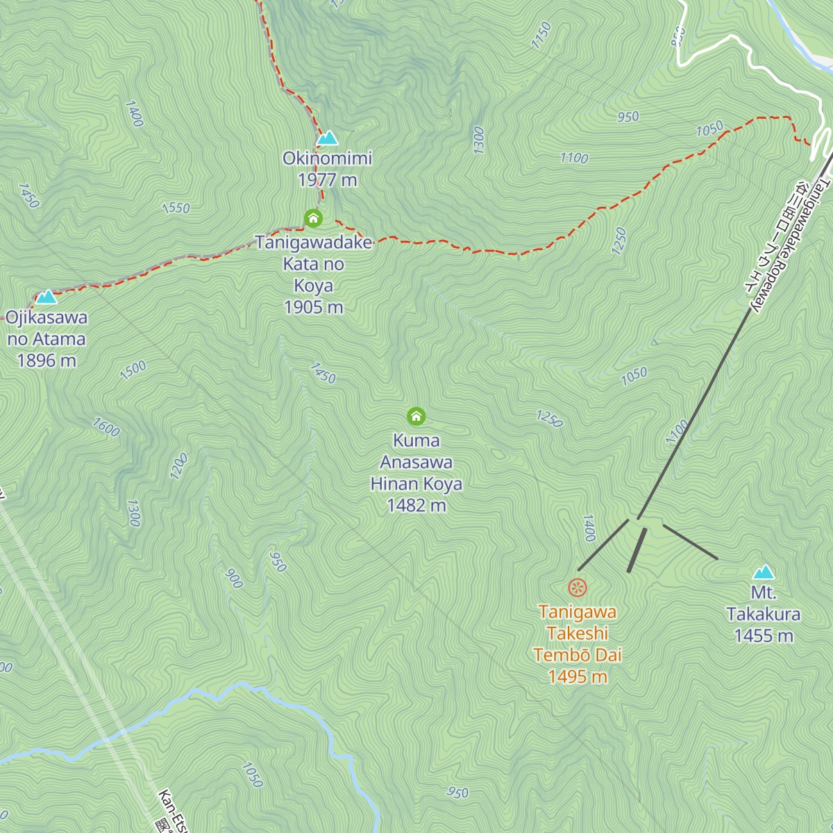 Kuma Anasawa Hinan Koya map