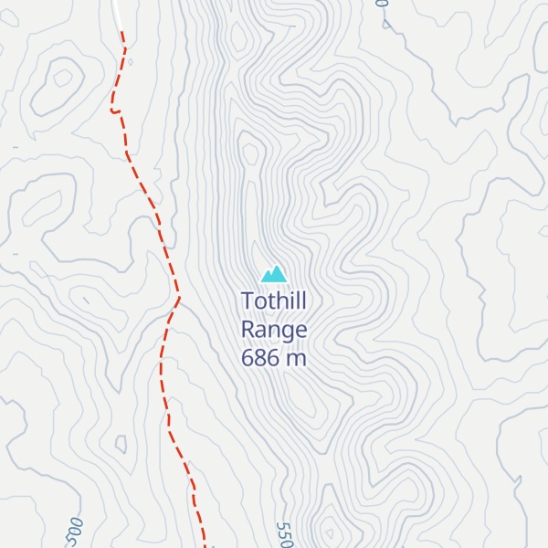 Map of Tothill Range