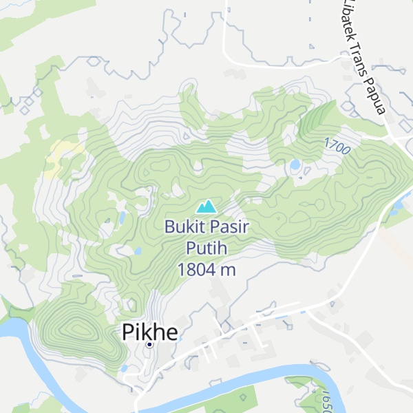 Map of Bukit Pasir Putih